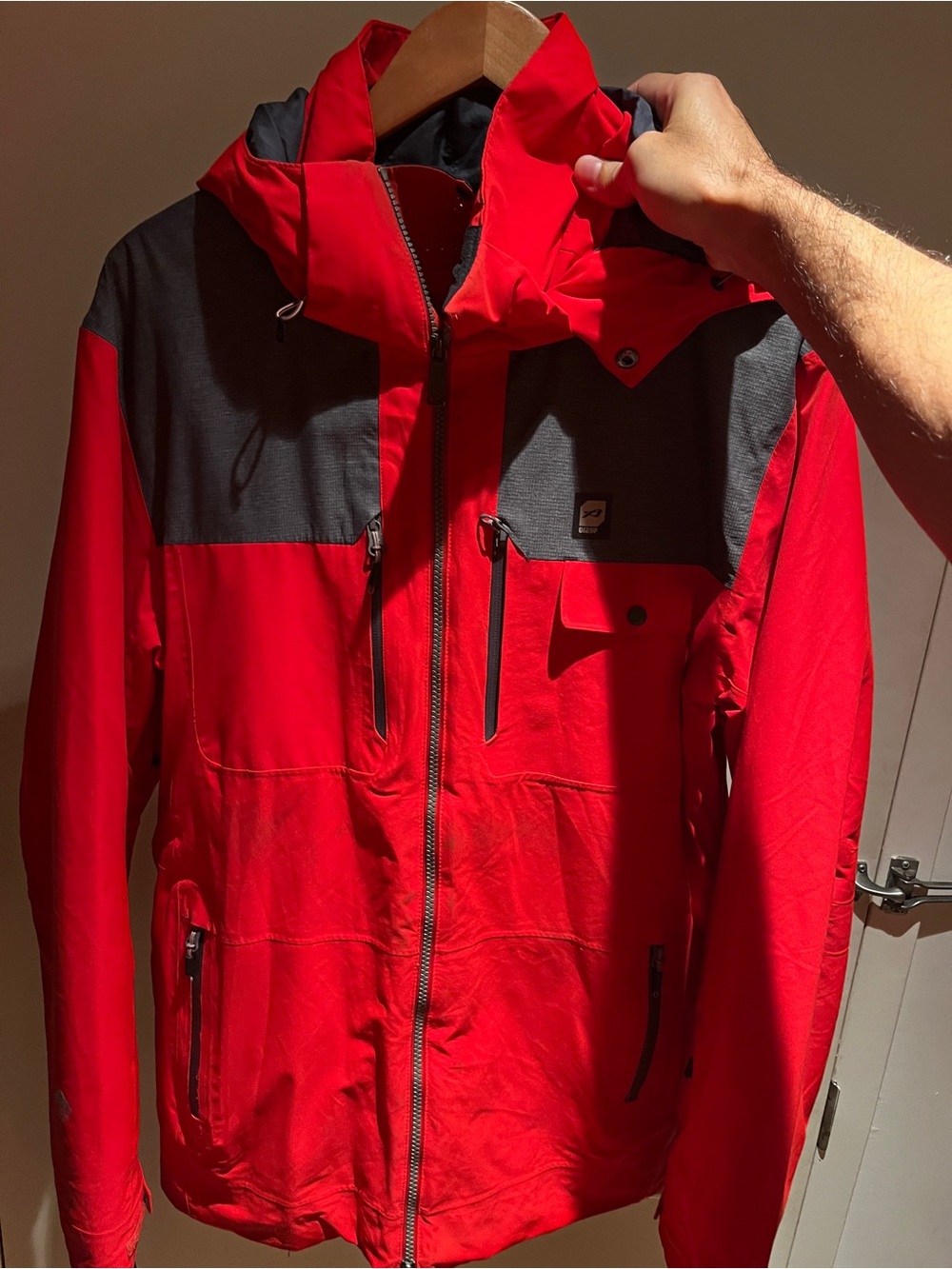 Orage Alaskan Snowboarding & Ski Fire Red Outdoor Jacket